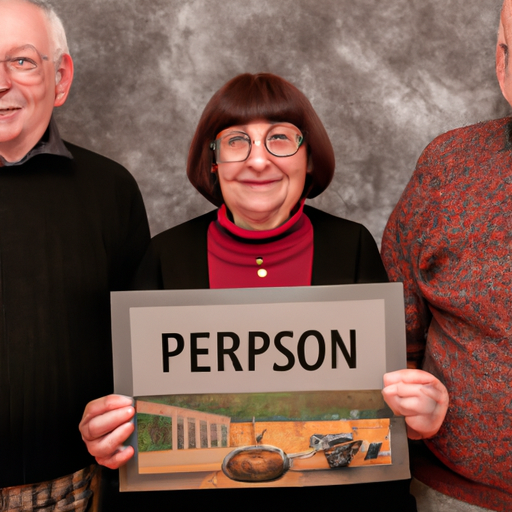 תמונה של זוג פנסיונרים מאושר, המייצג את המטרה של פרישה בטוחה באמצעות פנסיה מתוכננת