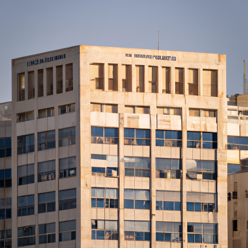 תמונה של בניין משרד האוצר הישראלי, המייצג את מרכז קבלת ההחלטות הפיננסיות
